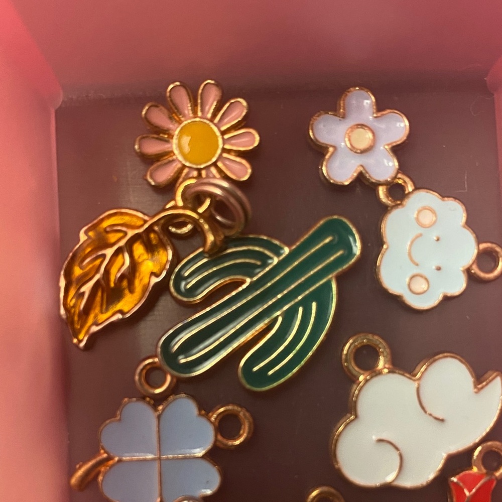 Colorful Enamel Charm Set - Picture 3 of 4
